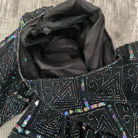 Vintage Dominique Sequin Shirt and Skirt Set - Picture 6 of 12